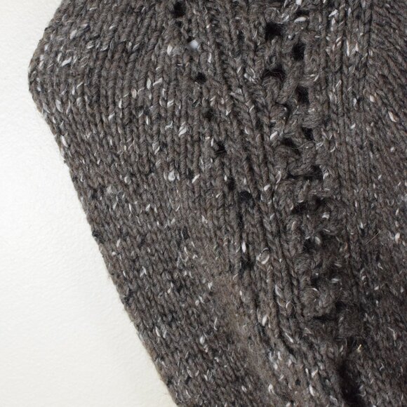 Veronica Beard Wool Baby Alpaca & Silk Chunky Knit Sweater Fall Winter Cozy - S - Picture 5 of 11